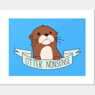 Otter Nonsense Posters and Art